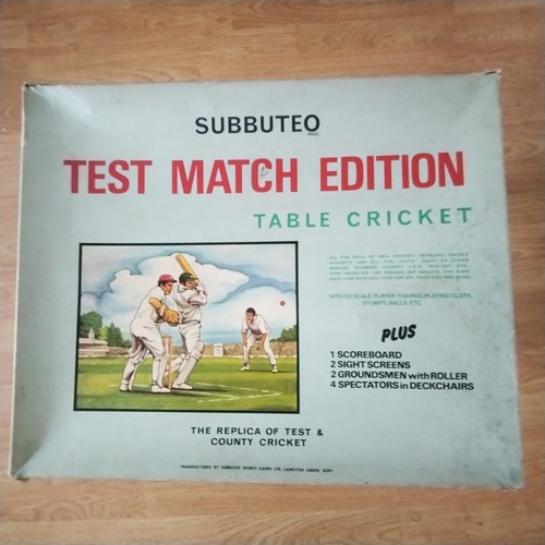 Vintage subbuteo table cricket - vintage,