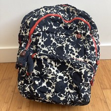 Kipling floral backpack - backpack, navy