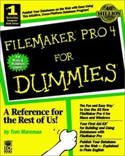 Filemaker Pro 4 for Dummies