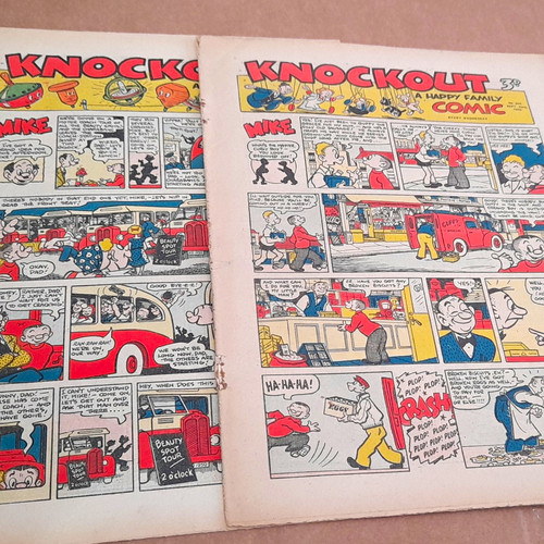 Knockout comics 1950 - knockout,