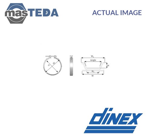 21896 exhaust system clip - 21896,
