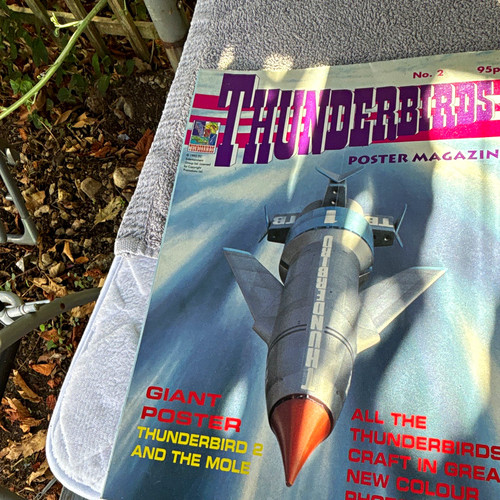 Thunderbirds poster magazine - thunderbirds,