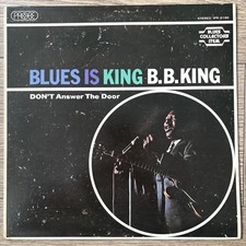 BB King Blues Is King EX+/EX Japanese 1st Press Vinyl LP Album Probe 1973