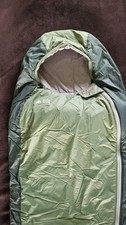 Helsport Alta Jr Sleeping bag 3 season green and grey (1 of 2)