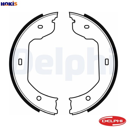 Brake shoe set ls1920 for - ls1920, vw