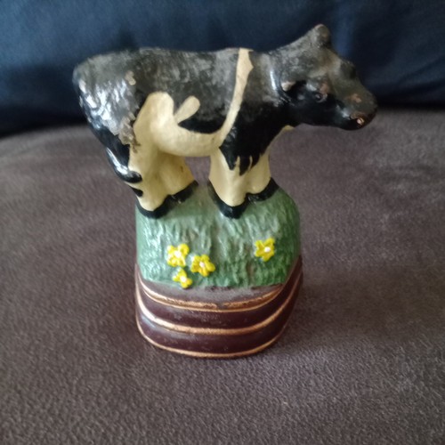 Metal cast one piece cow - cast, door