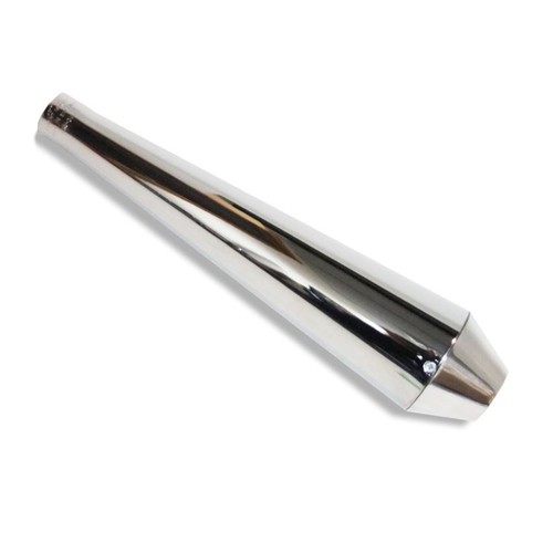 Alloy ended megaphone silencer - megaphone,