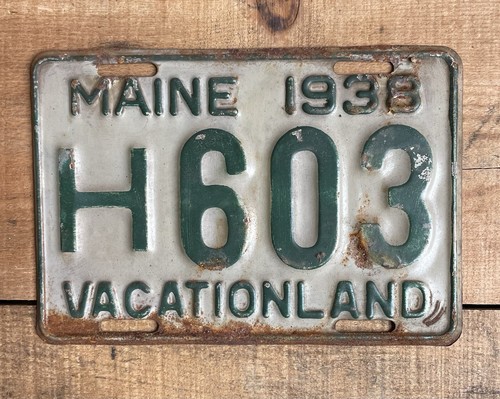 Early vintage 1938 maine - early,