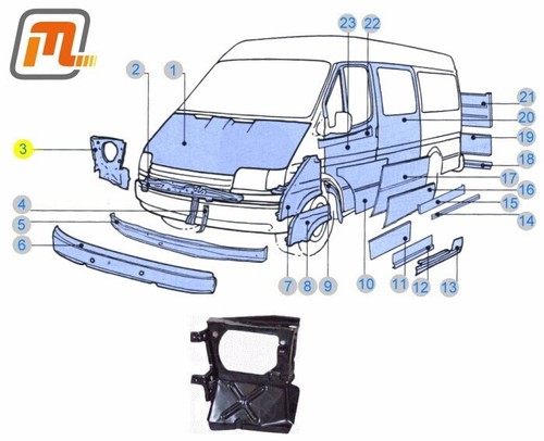Ford transit mk5 left - transit,
