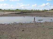 Photo A1 Low tide at