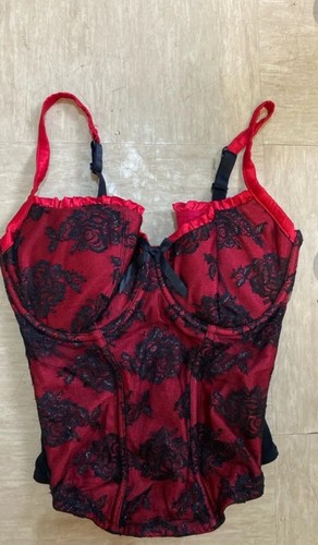 Y2k senza red black lace - y2k, la