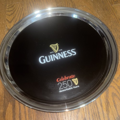 Guinness black metal bar - guinness, tray