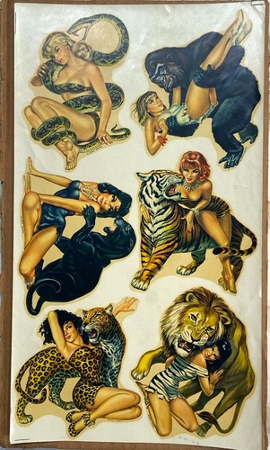 1960 original art deco cals - art,