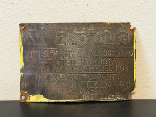 Wayne 515 visible gas - gas, pump