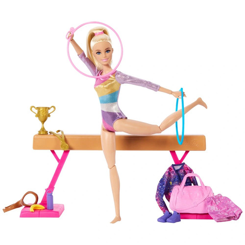 Barbie careers gymnastics - barbie,