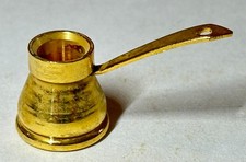 Miniature 1:12 Scale Dolls House. Brass Turkish Coffee Pot