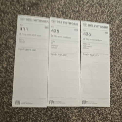 Bee network bus - network, timetable