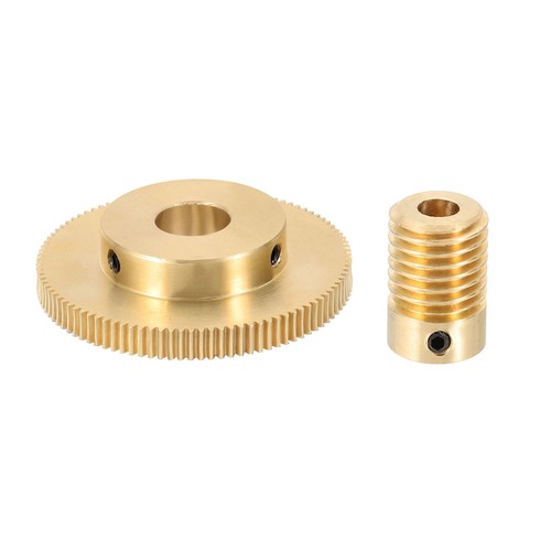 Worm gear set module - 0.5, 100:1