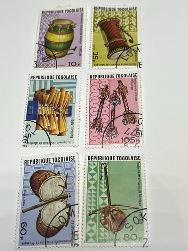 African stamp musical - african,