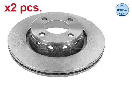 Pcs front brake disc - x2,