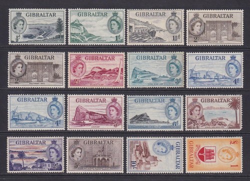 Gibraltar qeii 1953 - gibraltar, set.