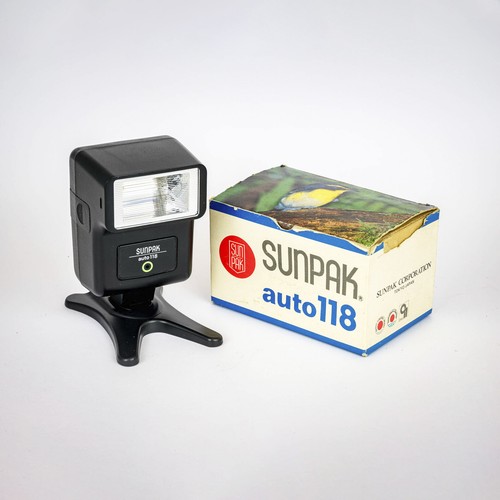 Sunpak auto 118 flash - sunpak,