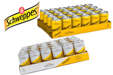 Schweppes Tonic Water Slimline and Standard Indian 24 x 150ml