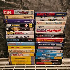 Commodore 64 Games - Select & Choose Multi Listing - Various Titles - Clamshell