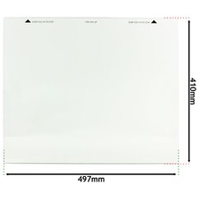 New World Cooker Main Oven Inner Door Glass