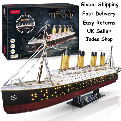 Cubic fun titanic - titanic, puzzle
