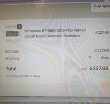 Worcester 87186852610 PCB