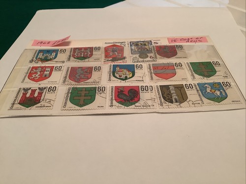 1968 ceskoslovensko postage - 1968,