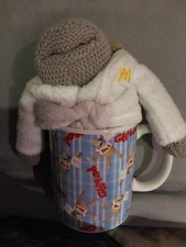 PG TIPS TEA MONKEY MUG “No.1 Gifted” COMIC RELIEF RED NOSE DAY TEA MUG WITH...