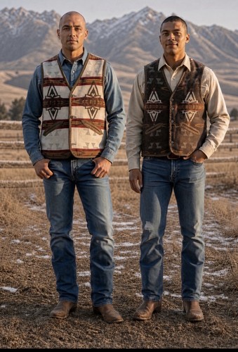 Pendleton southwest red - red, star