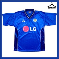 Leicester City Football Shirt Le Coq Sportif Medium Home Jersey 2002 2003 BB78