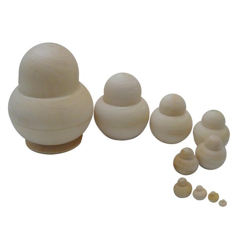 Pieces blank unpainted - of,