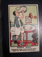 Comic Postcard Merry Xmas