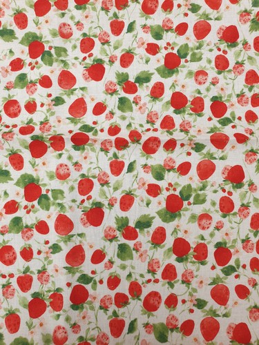 Strawberry fabric fat - strawberry,