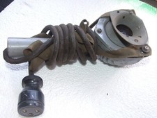 WW2 WS19 Tanoy microphone military radio with plug untested HAM RADIO