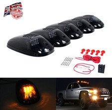 5x Black Amber LED Van Truck