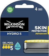Wilkinson Sword Hydro 5 Skin Protection Advanced - 4 5-Blade Razor Blades Refill