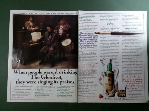 The glenlivet whisky - the, 1986