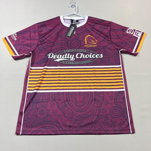 Brisbane broncos jersey deadly - broncos,