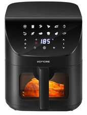 KOMORE Digital Air Fryer with Visual Window 8L, 1700W, 12 in 1  Airfryers 