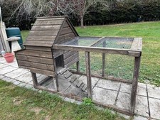 Chicken hut coop wooden -Used