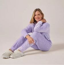 Cozee Home Foil Print PJ Set