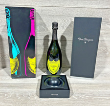Dom Perignon Andy Warhol 2002 Yellow Label With Box - Sealed Empty Bottle