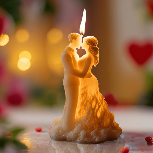Romantic silicone kissing - romantic,