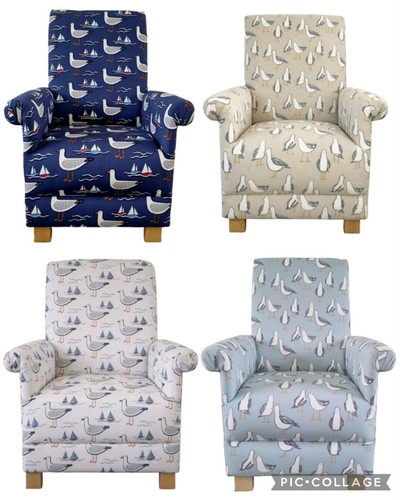 Clarke seagulls laridae - clarke, fabric