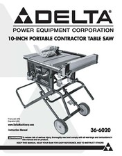 Delta 10" Contractor Table Saw